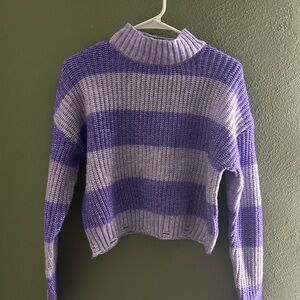 Striped Purple Sweater